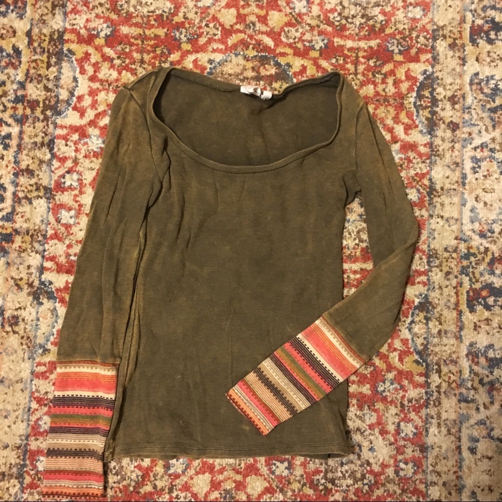 Free People Long Sleeve Tee Shirt